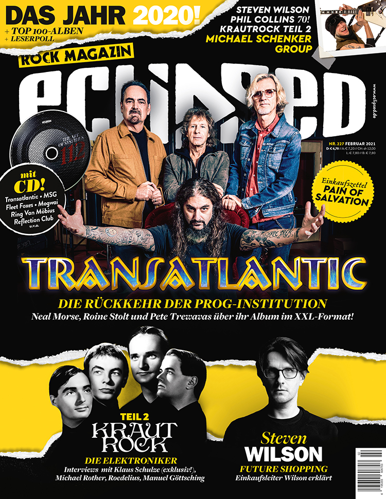 Das aktuelle Heft / eclipsed Nr. 227 / 02-21 | eclipsed Rock Magazin