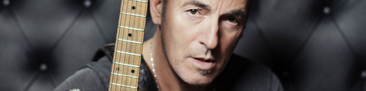 BRUCE SPRINGSTEEN - In a press briefing with &quot;The Boss