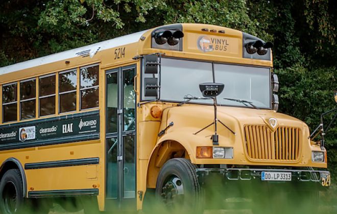 Der Vinyl Bus setzt seine letzte Reise fort!